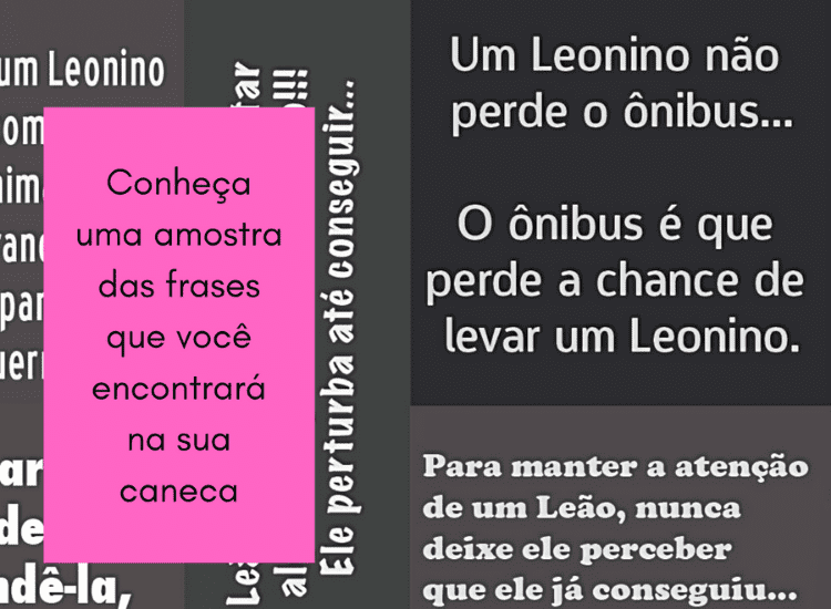 Caneca Signos – Sou de Leão - Imagem5