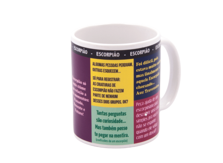 Caneca Signos – Sou Escorpião - Imagem1