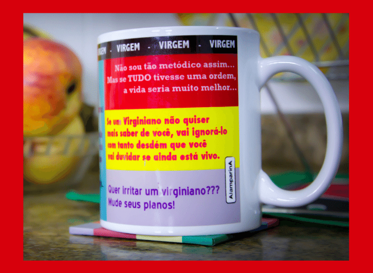 Caneca Signos – Sou de Virgem - Imagem3